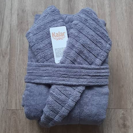 حوله تن پوش کلاه دار اقتصادی مدل پیرامید رنگ فیلی   سایز  L(125) 