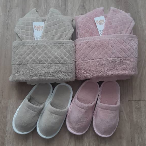 ست حوله جهیزیه اقتصادی 8 تکه عروس و داماد مدل کارتیر