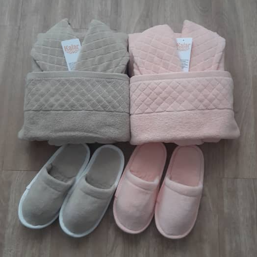 ست حوله جهیزیه اقتصادی 8 تکه عروس و داماد مدل کارتیر