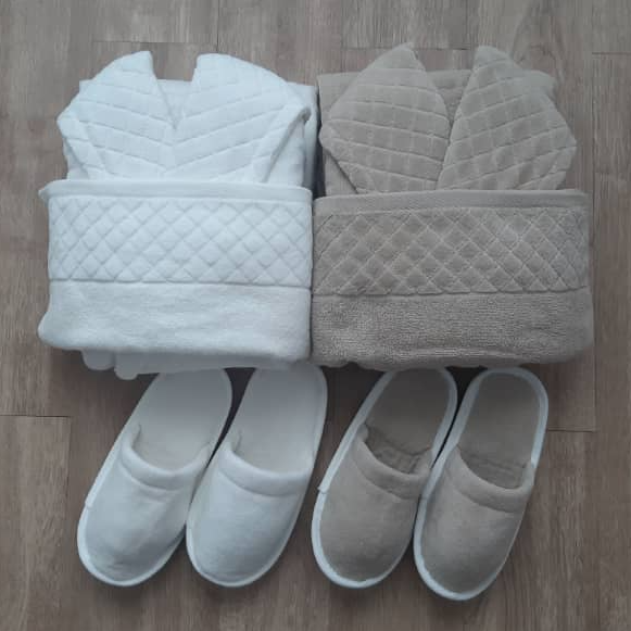 ست حوله جهیزیه اقتصادی 8 تکه عروس و داماد مدل کارتیر